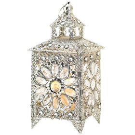 Accent Plus Sparkling Jewels Candle Lantern