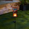 Accent Plus Tiki-Auaha Solar Lighted Garden Stake