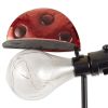 Accent Plus Ladybug Solar Fairy Light Garden Stake