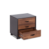 Eloy Night Table in Walnut &amp; Espresso 97340