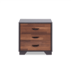 Eloy Night Table in Walnut &amp; Espresso 97340