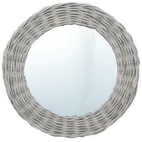 vidaXL Mirror 19.7" Wicker