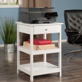 Delta Home Office Printer Stand, White