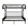 Eclipse Bunk Bed (Twin/Full/Futon) in Black