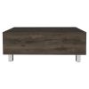 Tilton Rectangle Lift Top Coffee Table Dark Brown