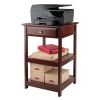 Delta Printer Table Walnut