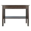 Stafford Console Hall Table, Oyster Gray