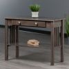 Stafford Console Hall Table, Oyster Gray