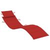 vidaXL Sun Loungers 2 pcs with Cushions Solid Acacia Wood