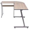 vidaXL Corner Desk L-Shaped Oak