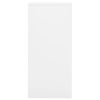 vidaXL Filing Cabinet White 35.4"x18.1"x40.6" Steel