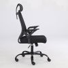 Ergonomic mesh executive office chair, computer chair with lumbar support and adjustable armrest, comfortable work desk and chair, suitable for confer