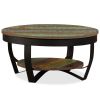 vidaXL Coffee Table Solid Reclaimed Wood 25.6"x12.6"