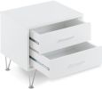 Deoss Night Table in White AL