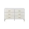 Myles Dresser; White; Champagne &amp; Gold Finish AC00960