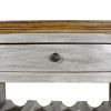 vidaXL Wine Rack Solid Reclaimed Wood 21.7"x9.1"x33.5"