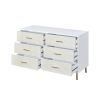 Myles Dresser; White; Champagne &amp; Gold Finish AC00960