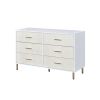 Myles Dresser; White; Champagne &amp; Gold Finish AC00960