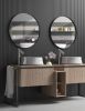 Metal Round Wall Mirror