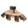 Melnor Metal 4-Way Hose Valve