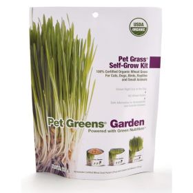 Pet Greens Garden Pet Grass SelfGrow Kit Organic Wheatgrass, 1ea/3 oz