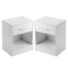 2pcs Night Stands with Drawer XH