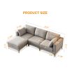 Living Room Furniture Modern Leisure L Shape Couch